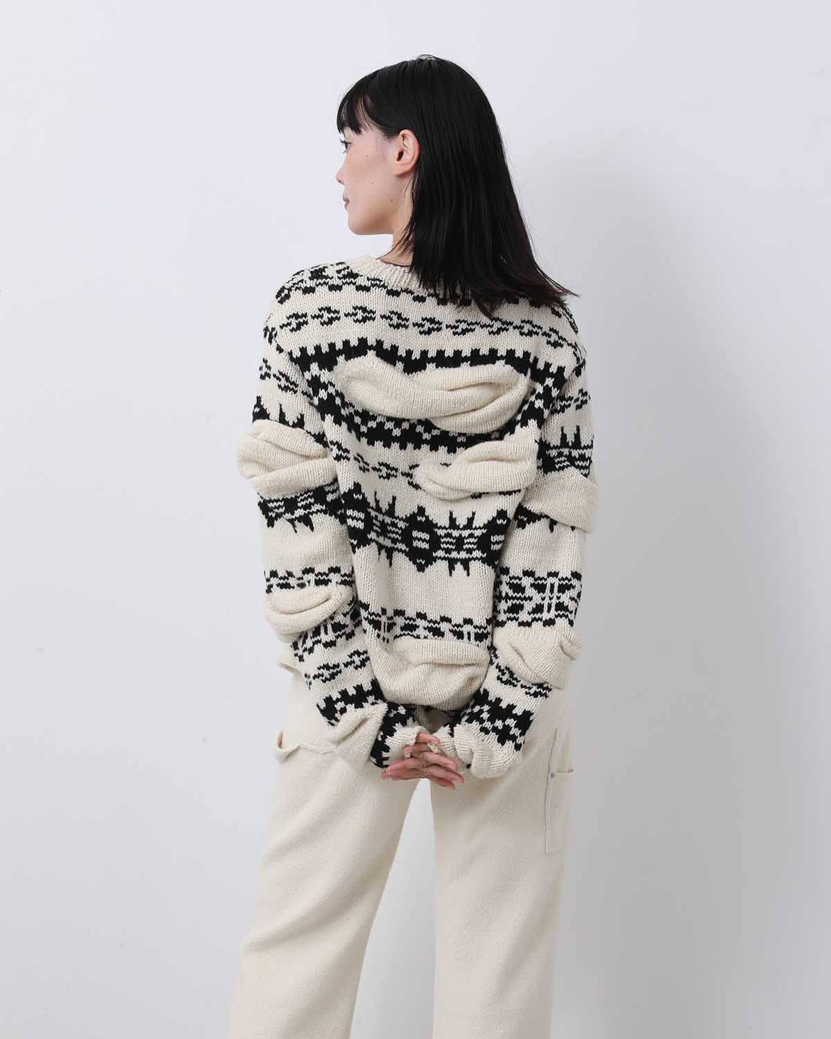 UNSTABLE FAIR ISLE SWEATER