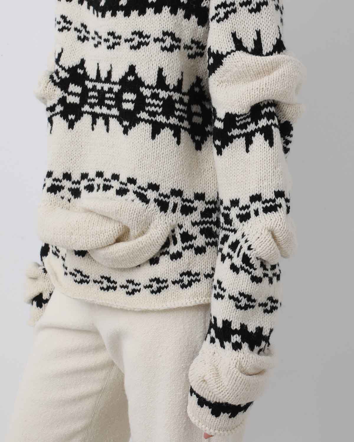 UNSTABLE FAIR ISLE SWEATER