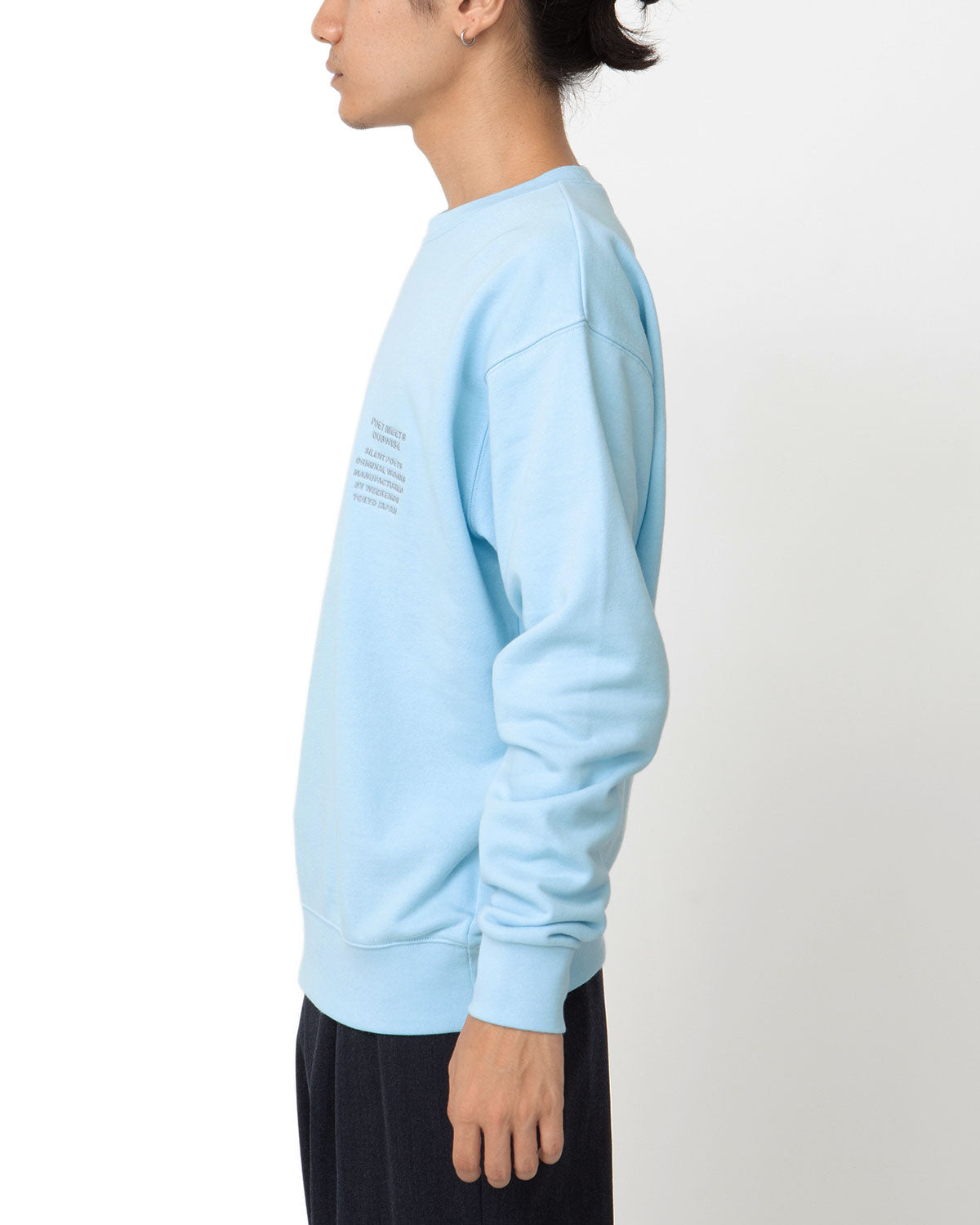 PMD EMBROIDERY CREW SWEAT