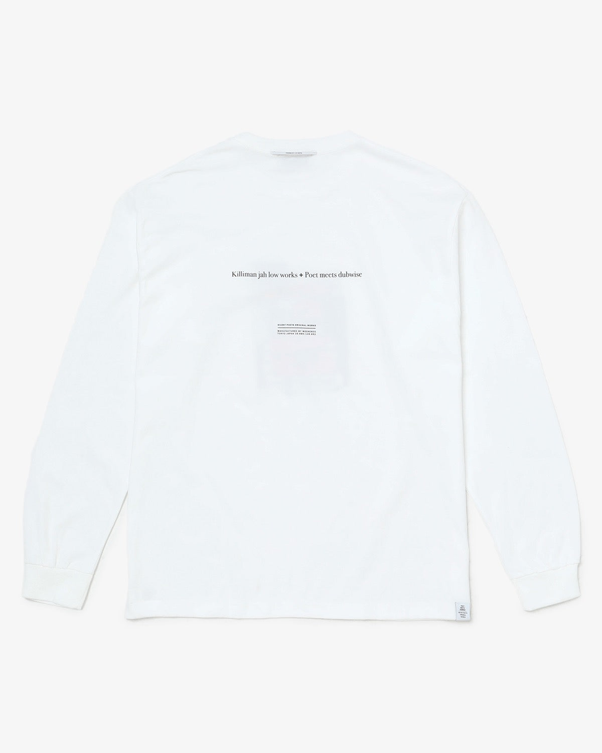 KILLIMAN JAH LOW WORKS COLLAGE 01 LONG SLEEVE T-SHIRT