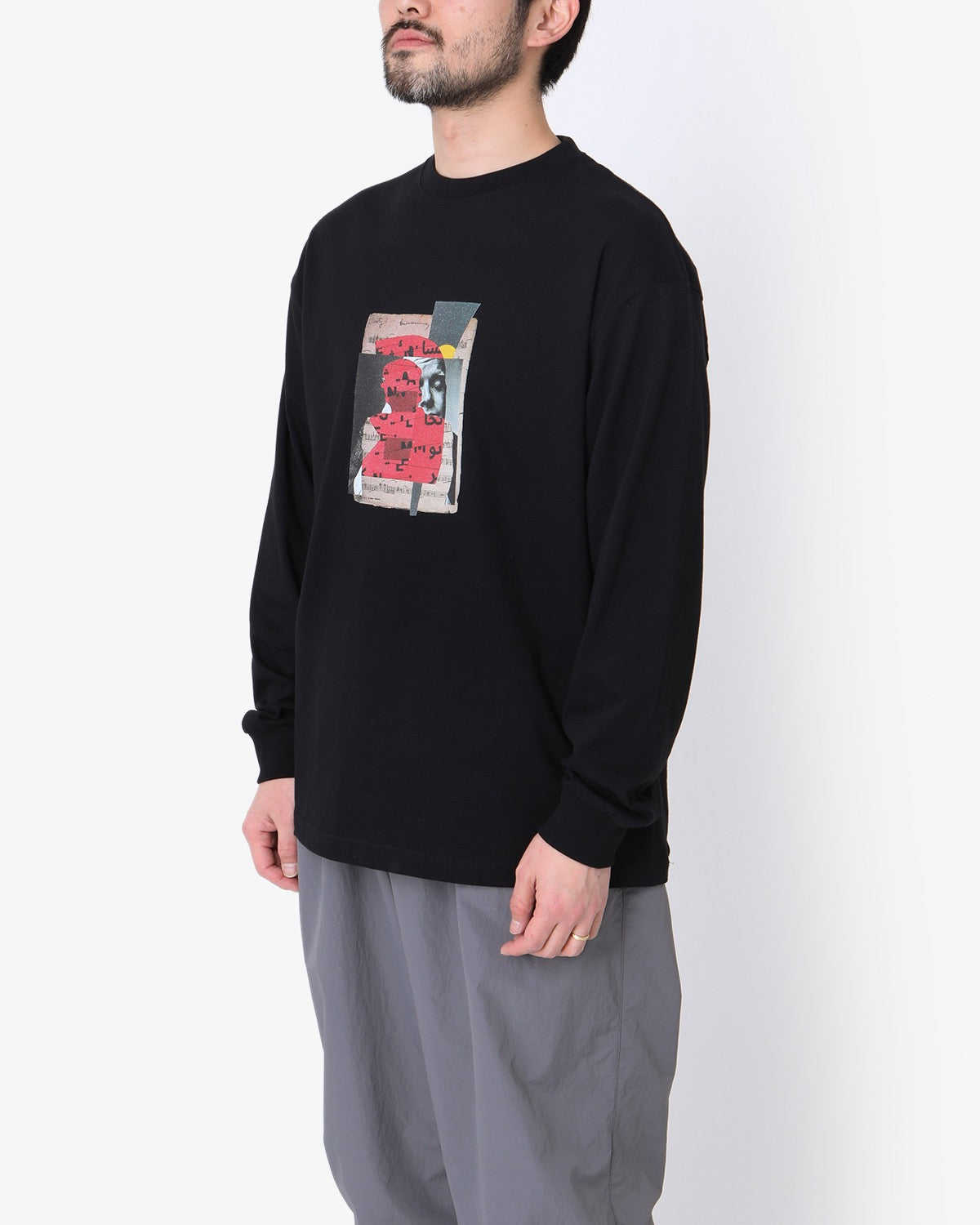 KILLIMAN JAH LOW WORKS COLLAGE 01 LONG SLEEVE T-SHIRT