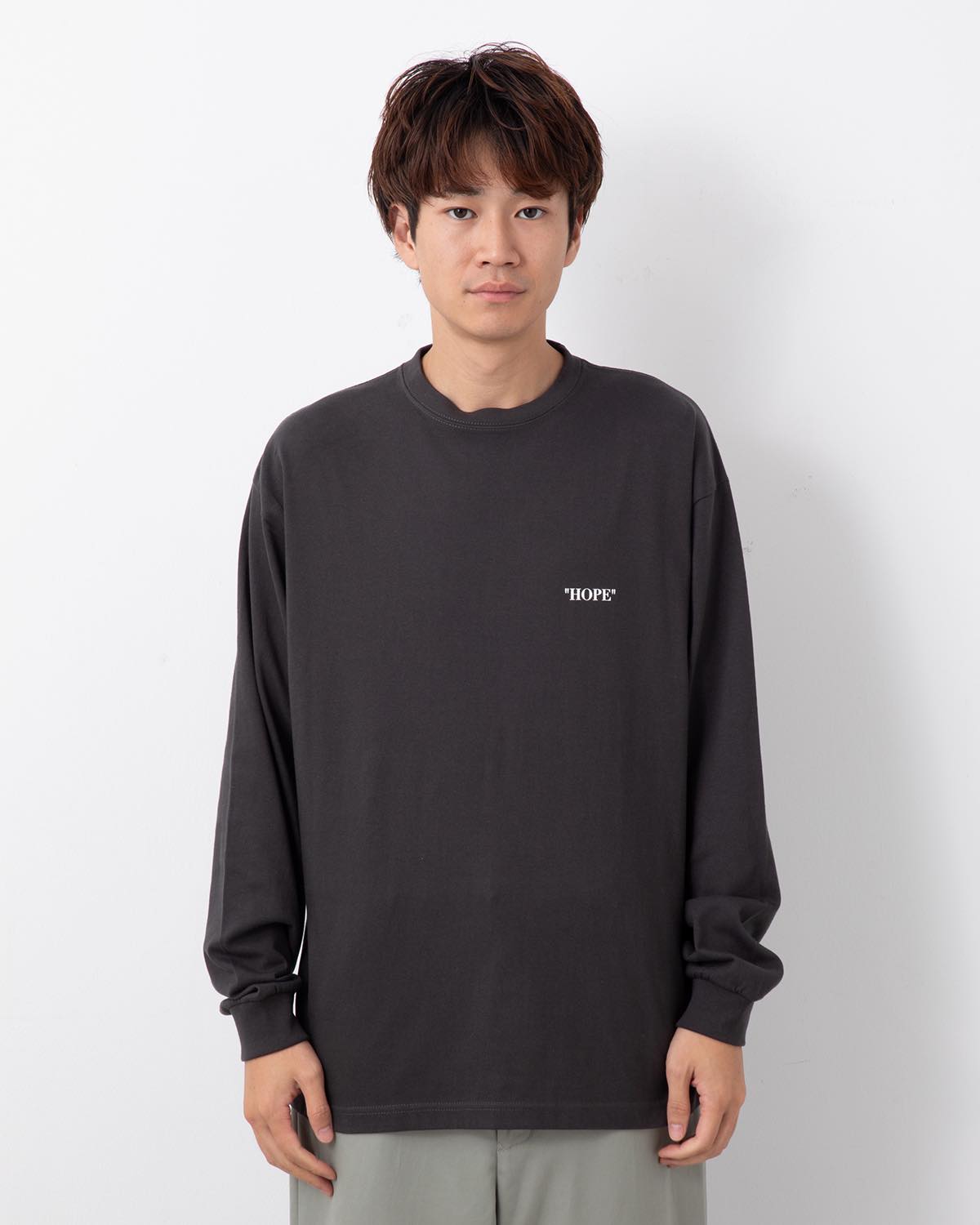 "HOPE" INKJET L/S T-SHIRT