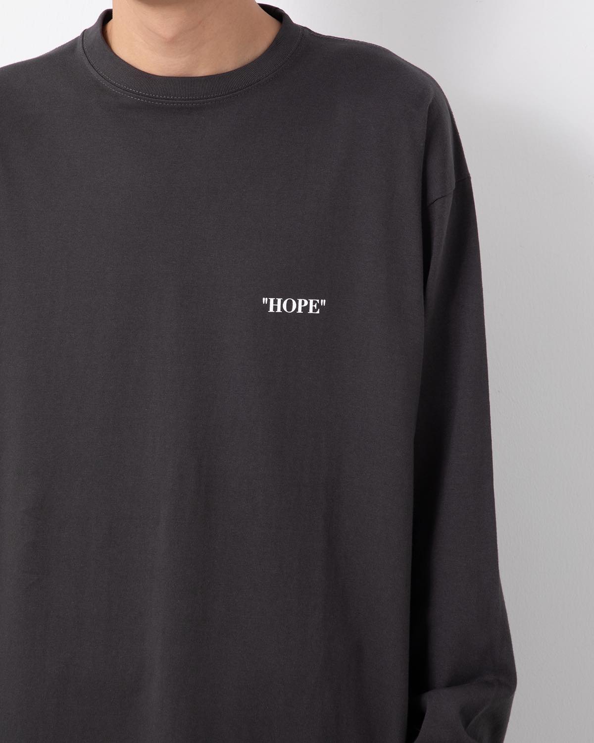"HOPE" INKJET L/S T-SHIRT
