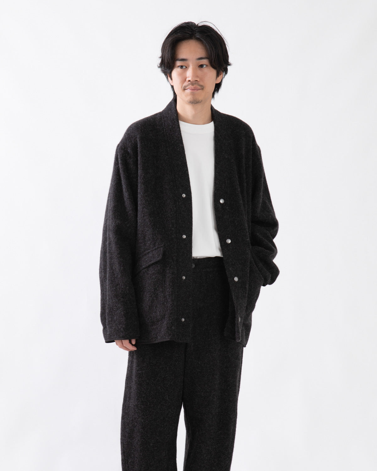 SNAP BUTTON BLOUSON B