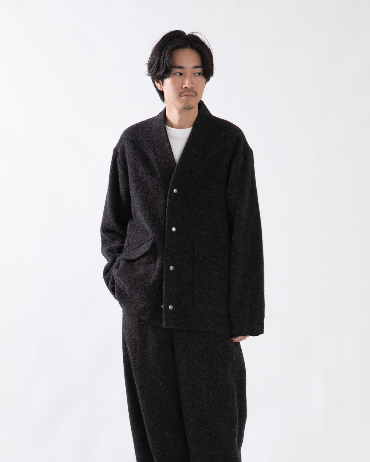 SNAP BUTTON BLOUSON B