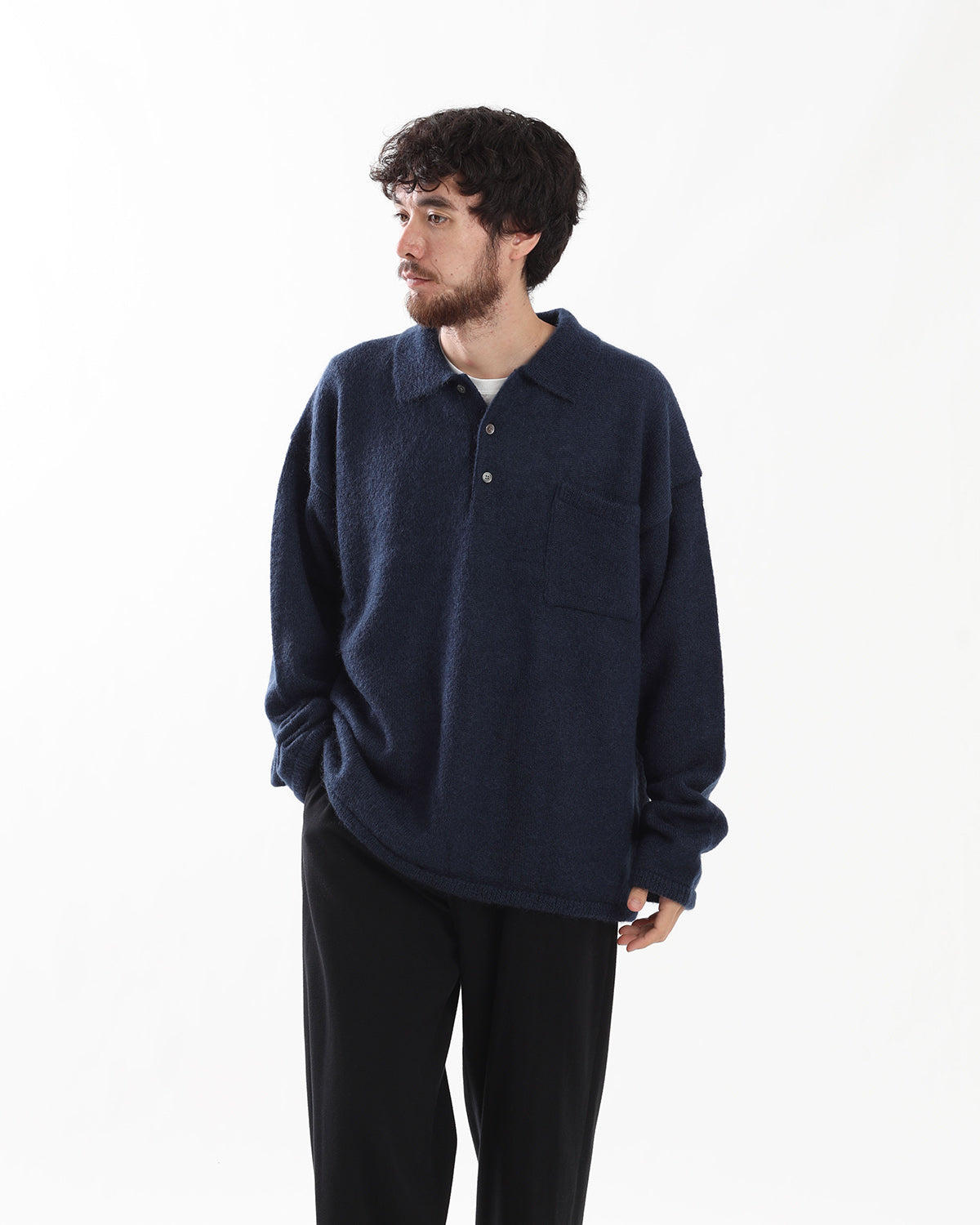 LONGSLEEVE POLO B