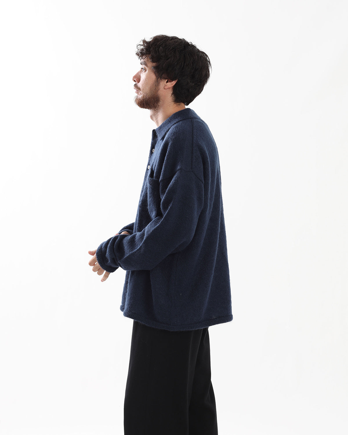 LONGSLEEVE POLO B
