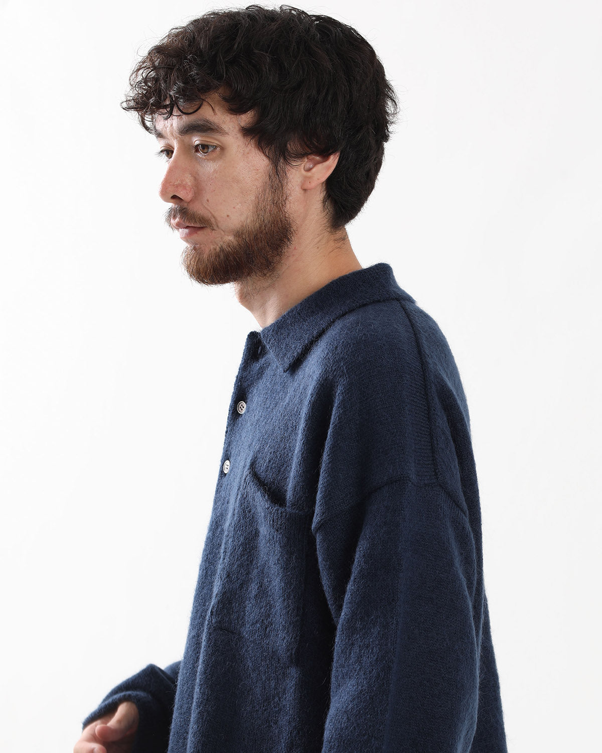 LONGSLEEVE POLO B
