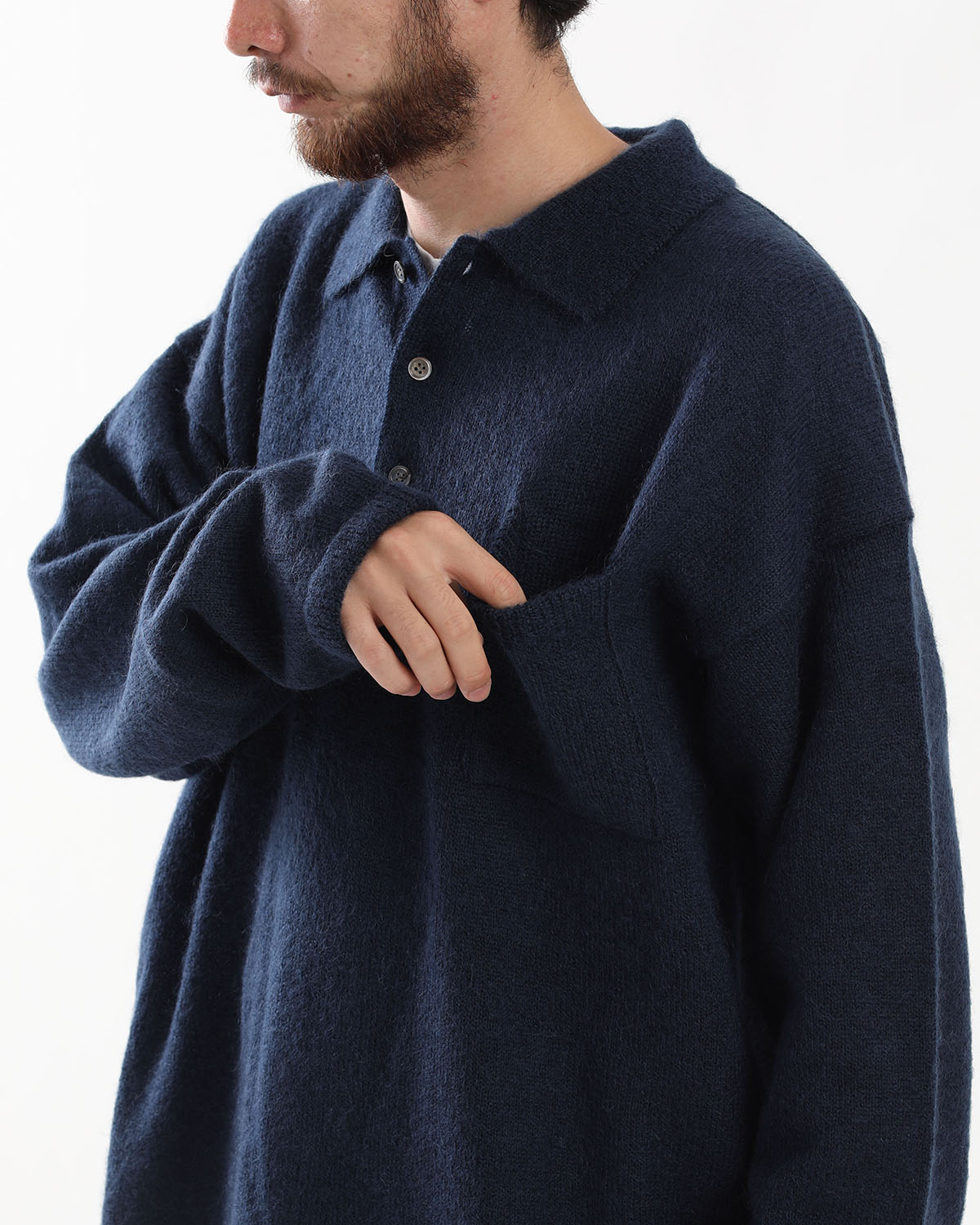 LONGSLEEVE POLO B