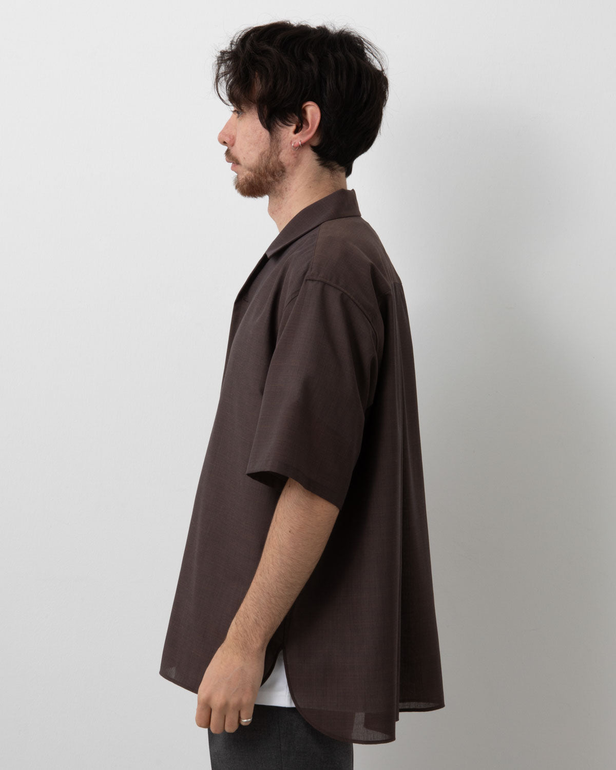 OPEN COLLAR SHIRT C