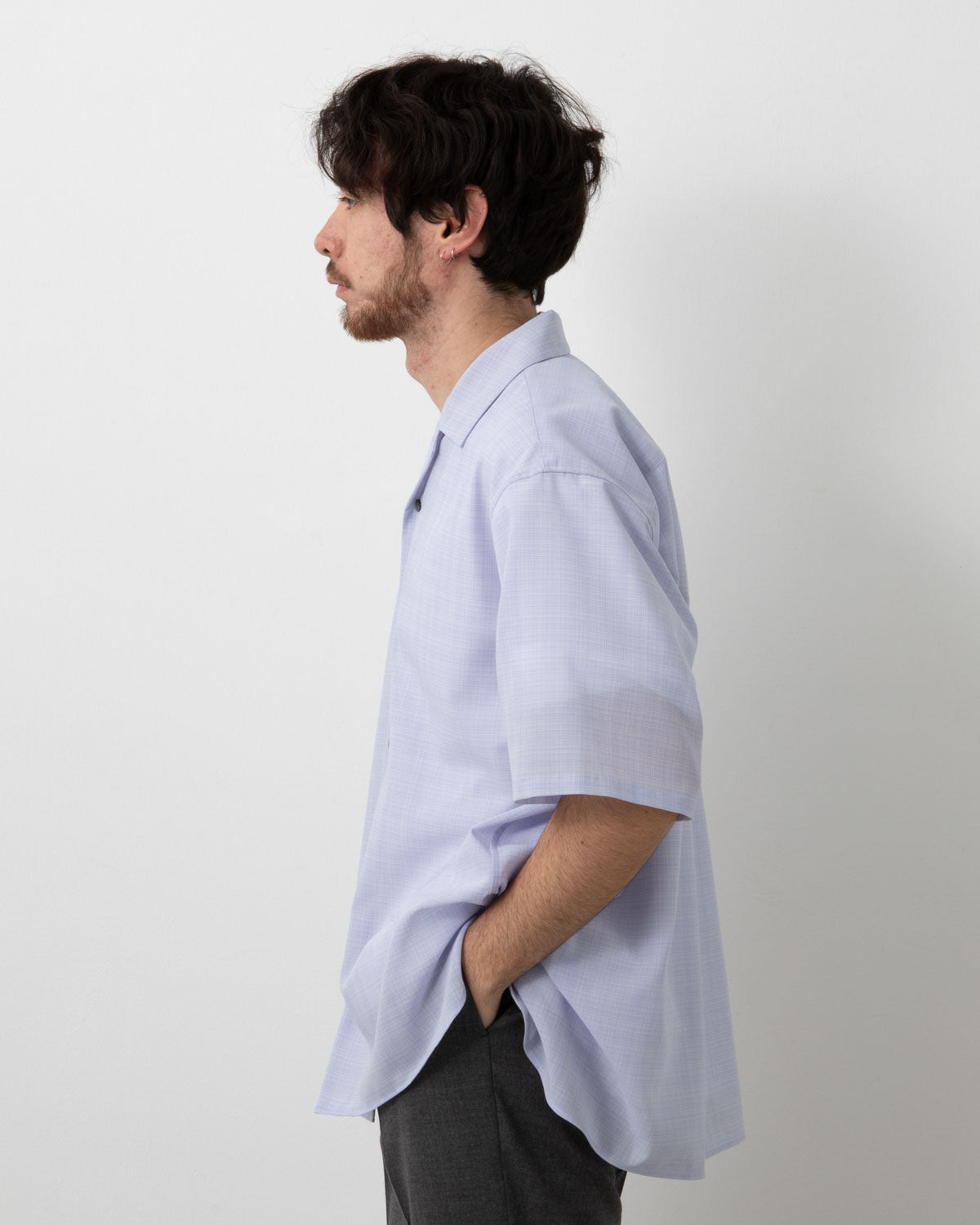 OPEN COLLAR SHIRT C
