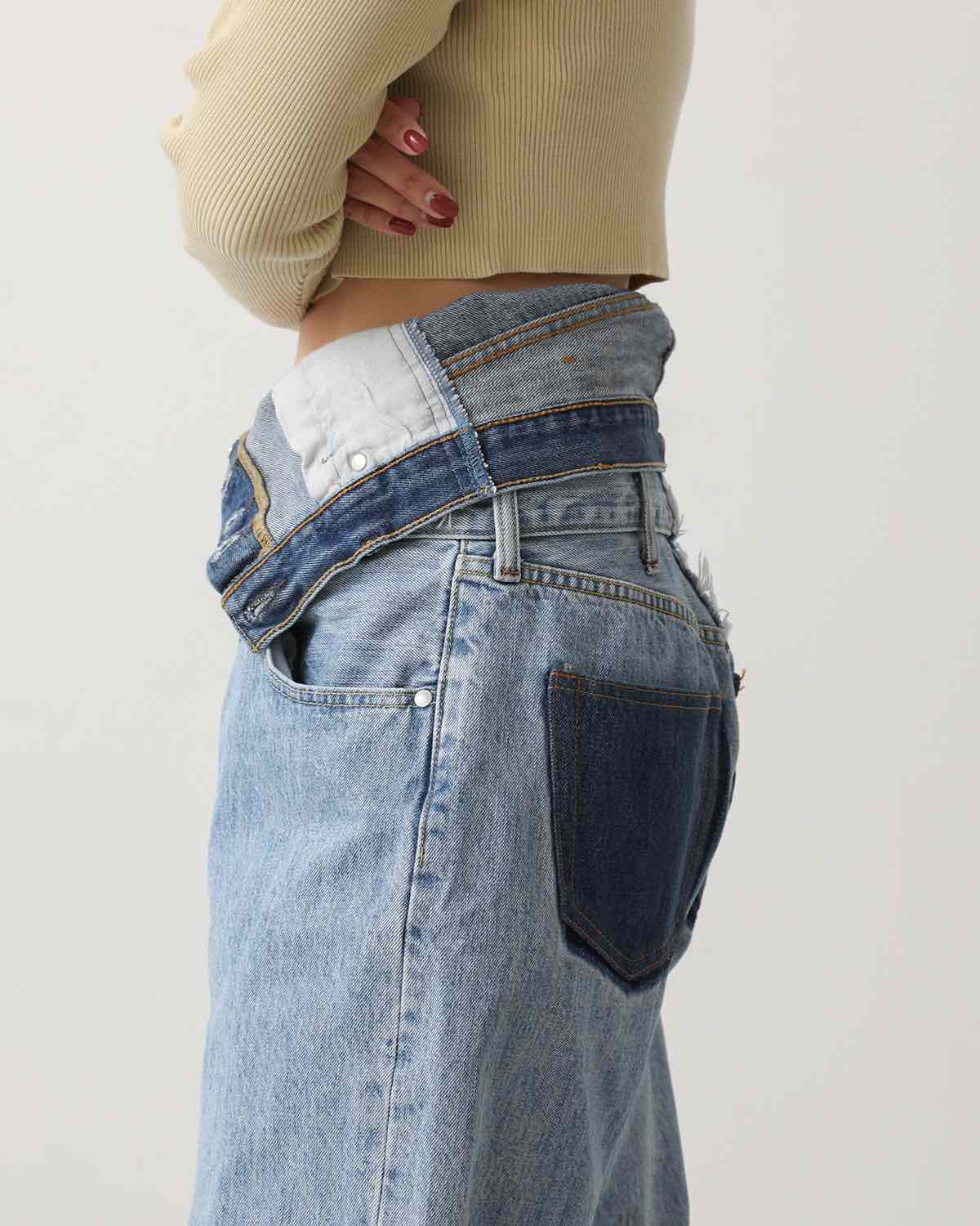 W WAIST DENIM PT