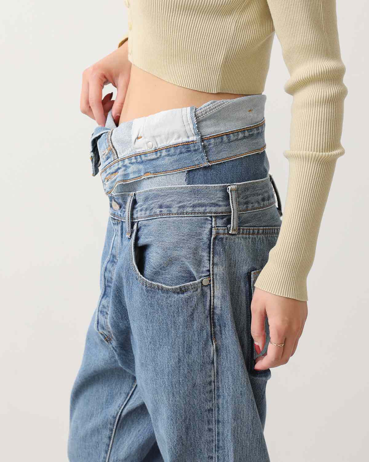 W WAIST DENIM PT