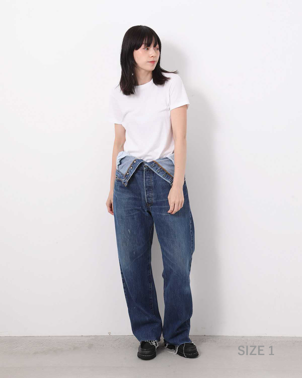 W WAIST DENIM PT