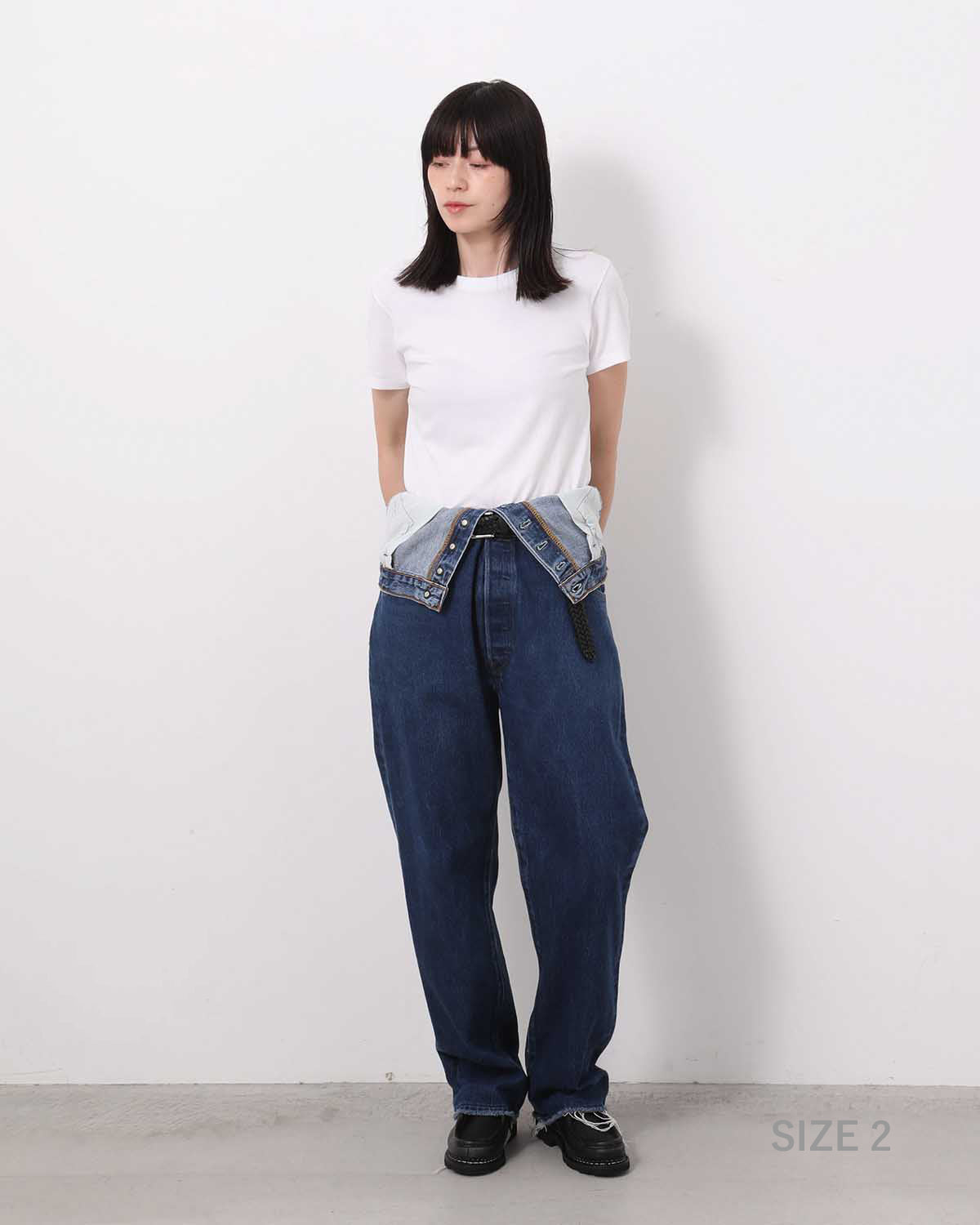 W WAIST DENIM PT