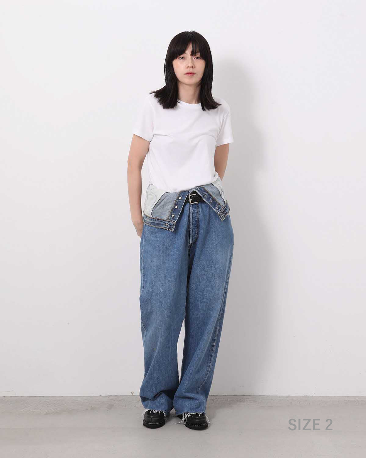 W WAIST DENIM PT