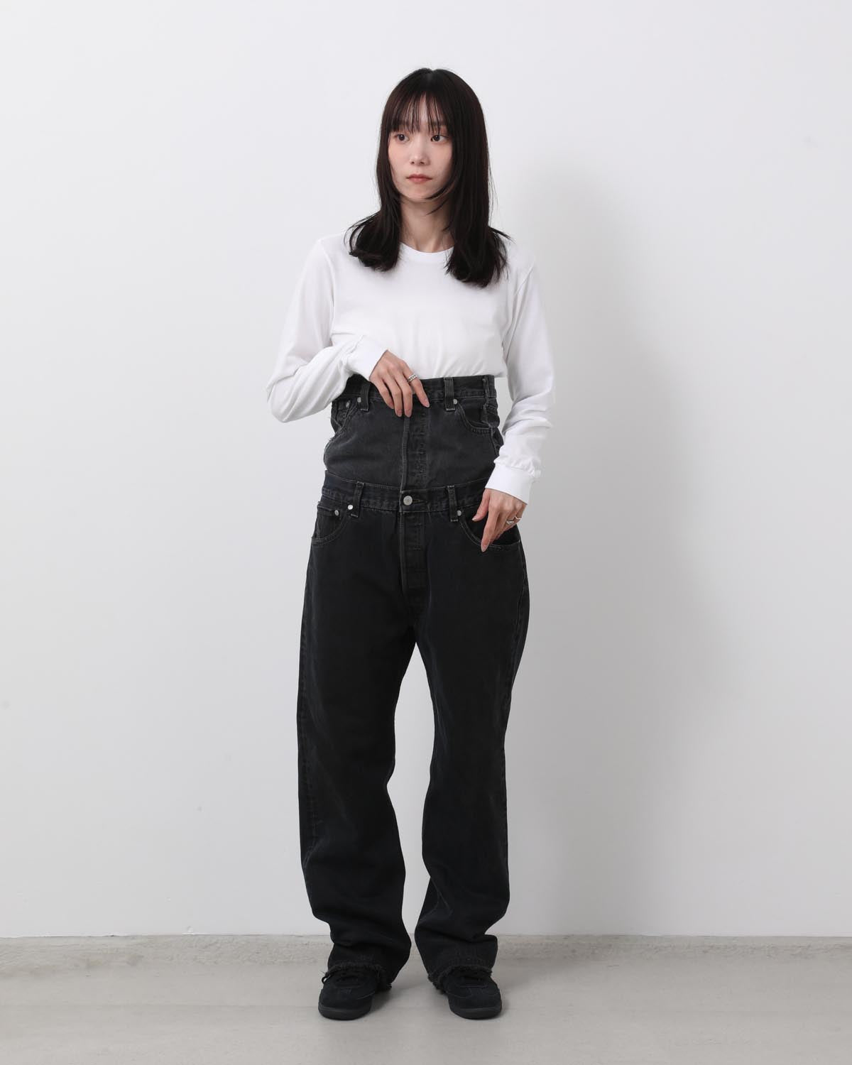 W WAIST DENIM PT GR