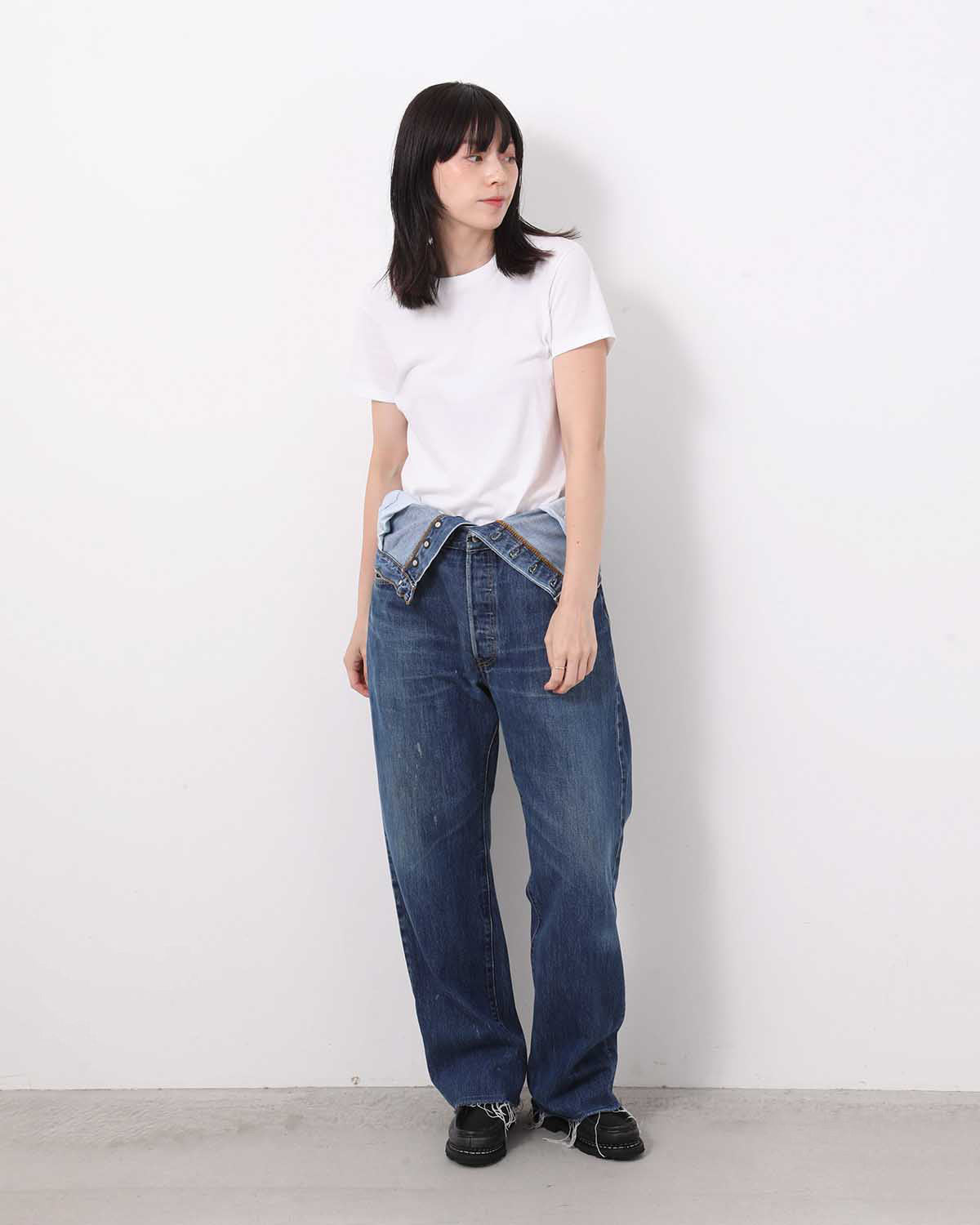 W WAIST DENIM PT