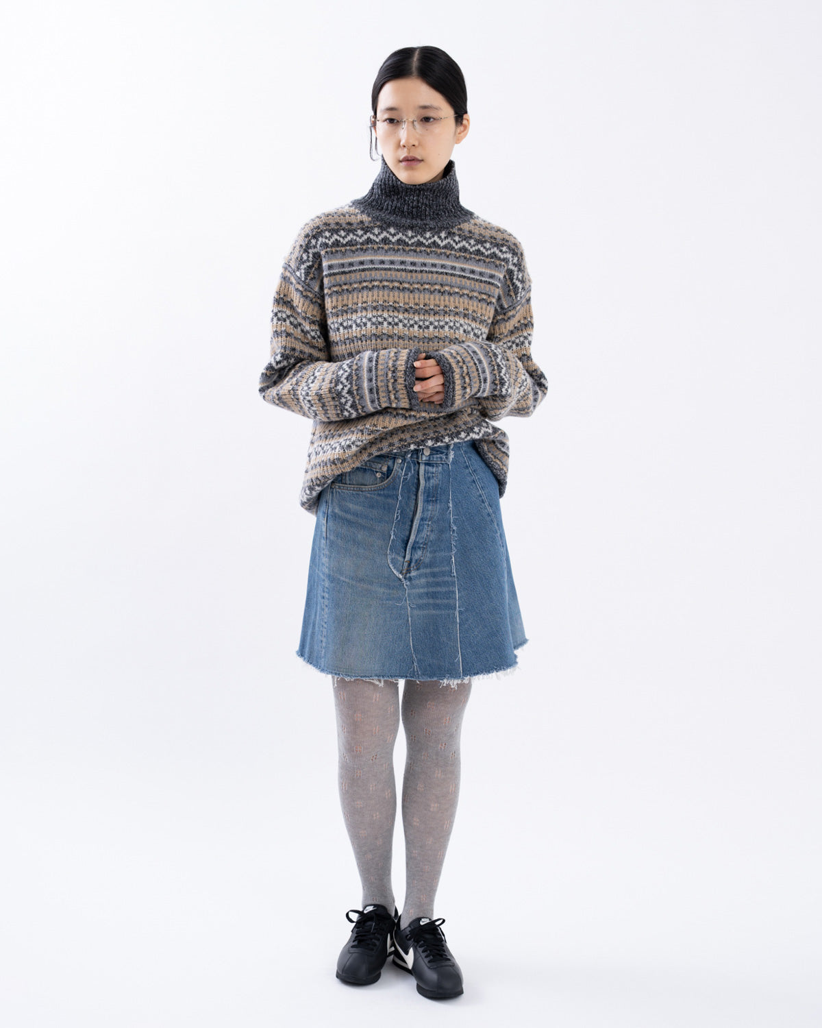 DENIM MINI SK