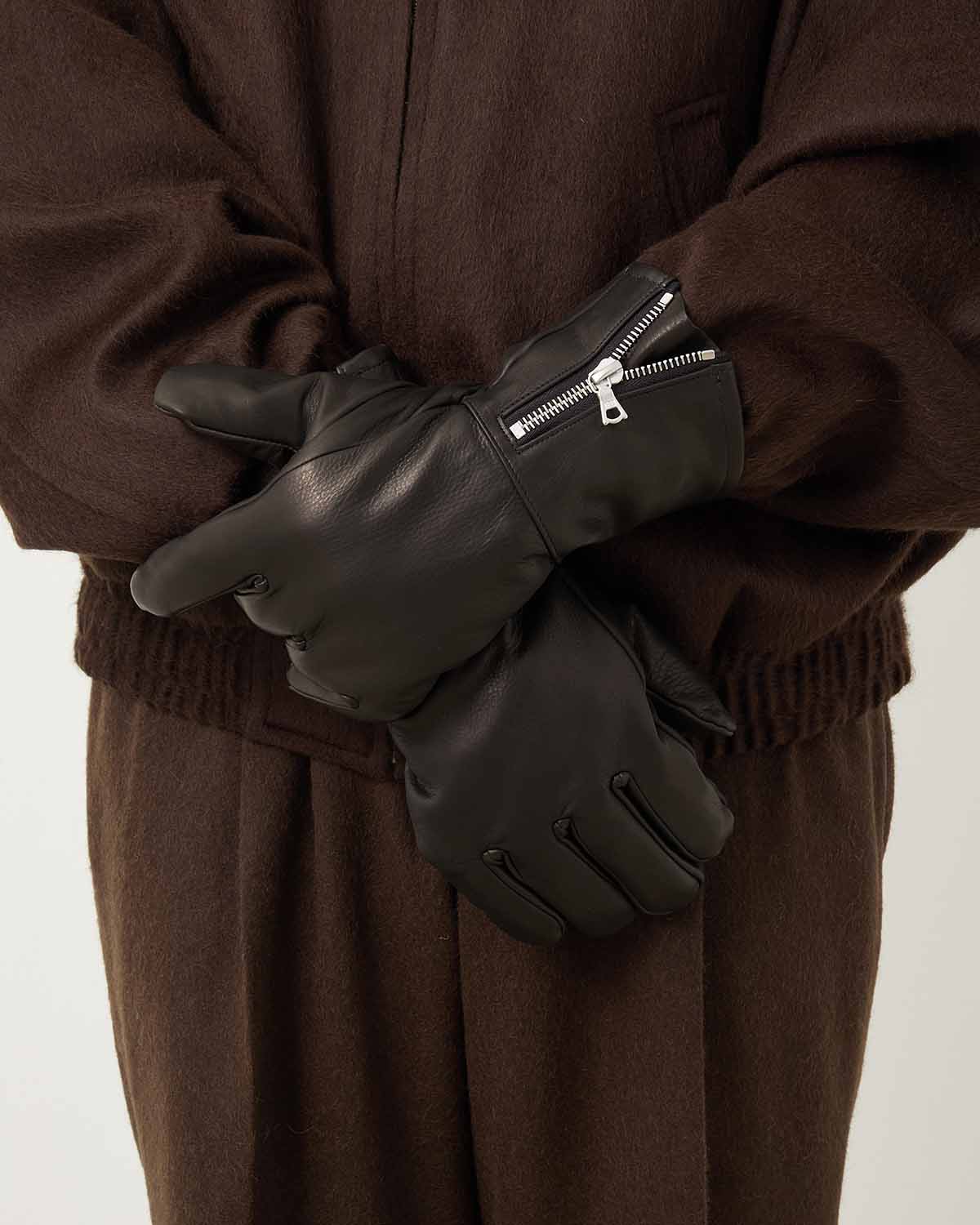CALF LEATHER GLOVES