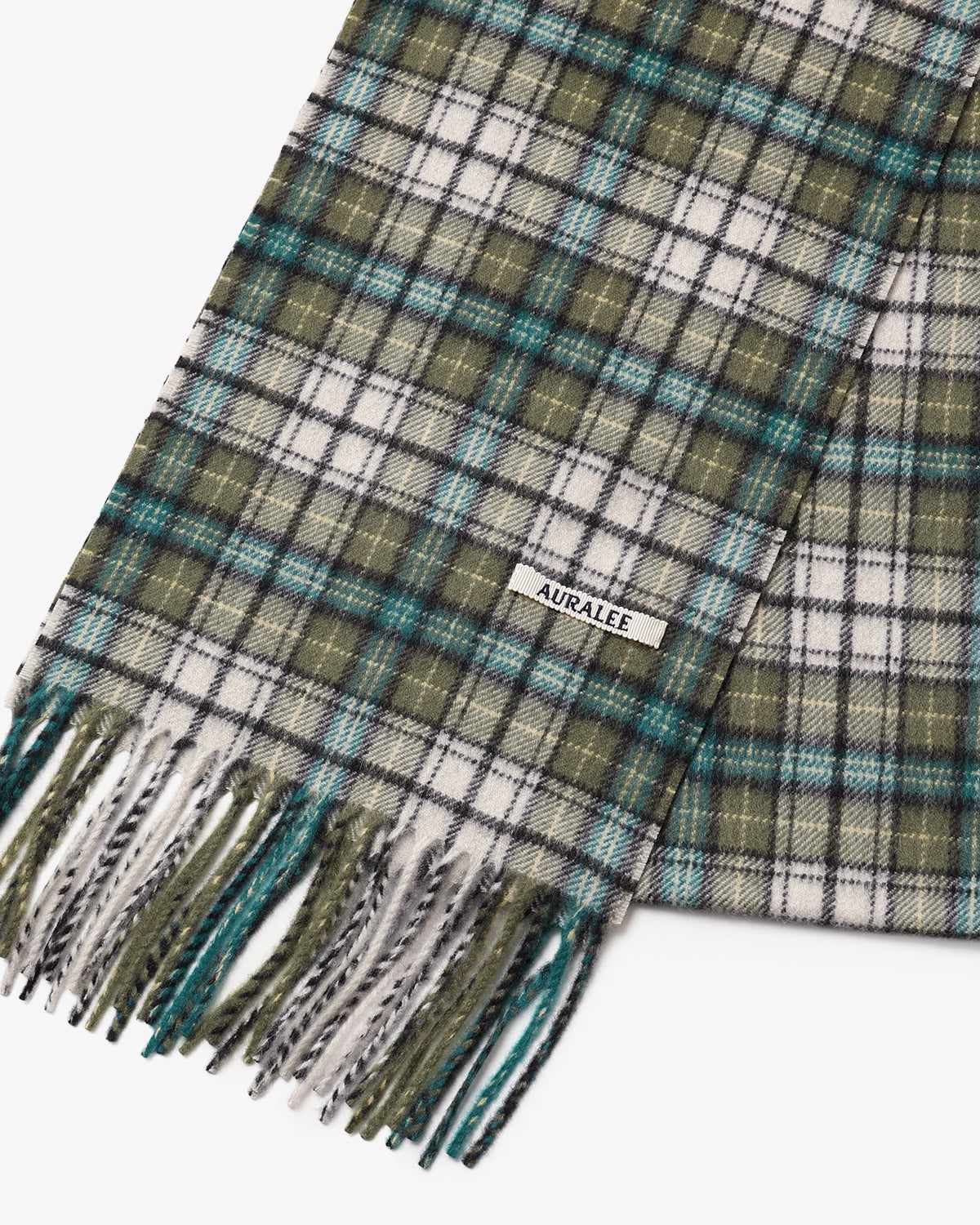 CASHMERE CHECK LONG STOLE