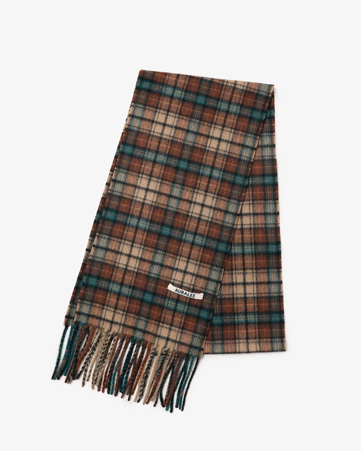 CASHMERE CHECK LONG STOLE