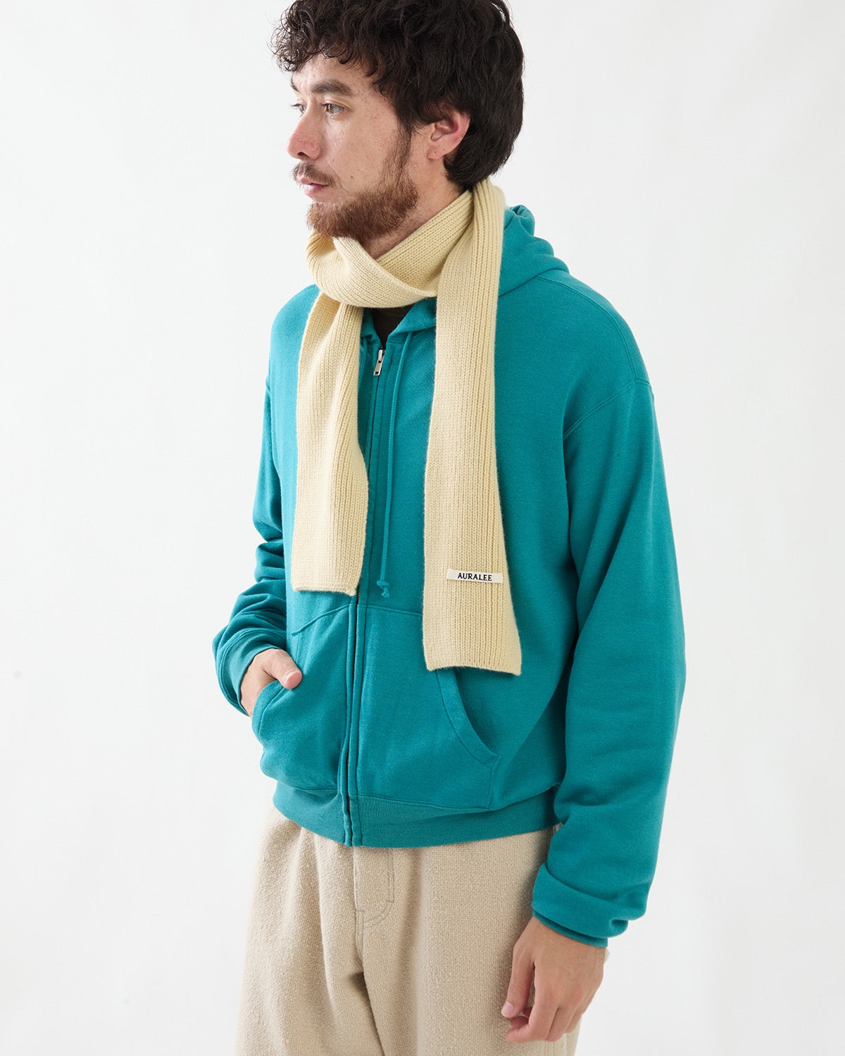 LIGHT CASHMERE KNIT STOLE
