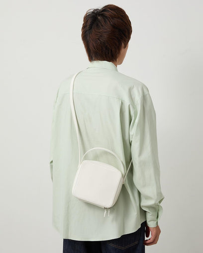 LEATHER SHOULDER BAG MADE BY AETA