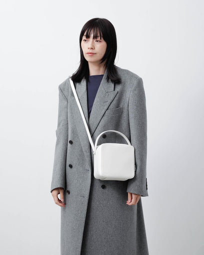 LEATHER SHOULDER BAG MADE BY AETA