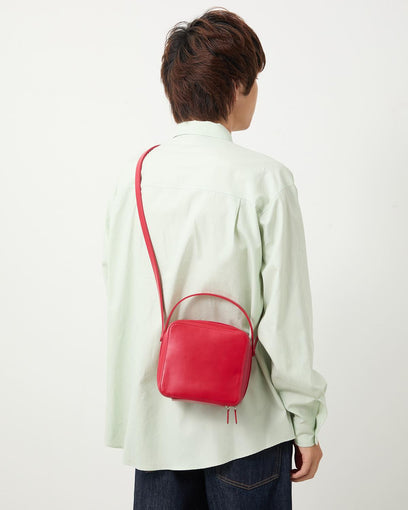 LEATHER SHOULDER BAG MADE BY AETA