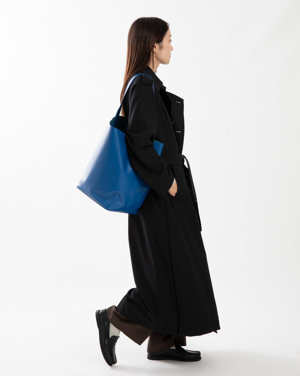 LEATHER SHOULDER BAG - M MADE BY AETA