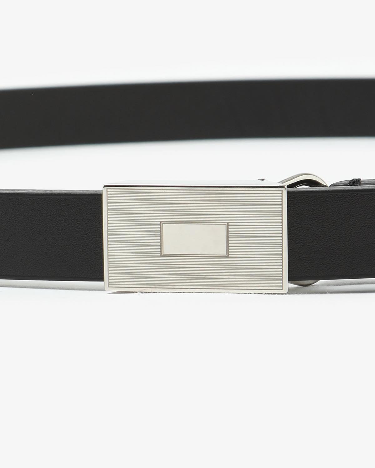 LEATHER SLIDE BELT