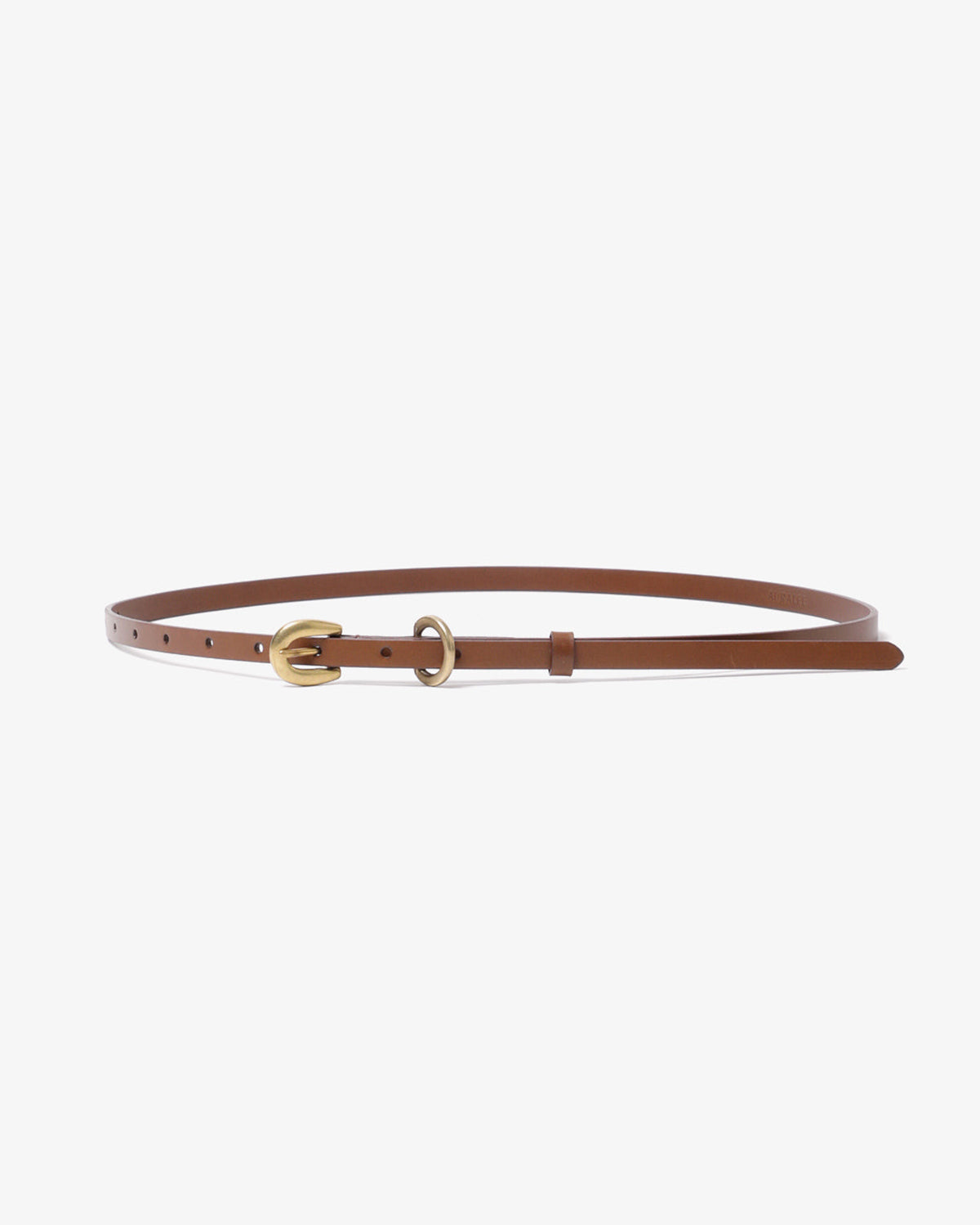 LEATHER NARROW BELT