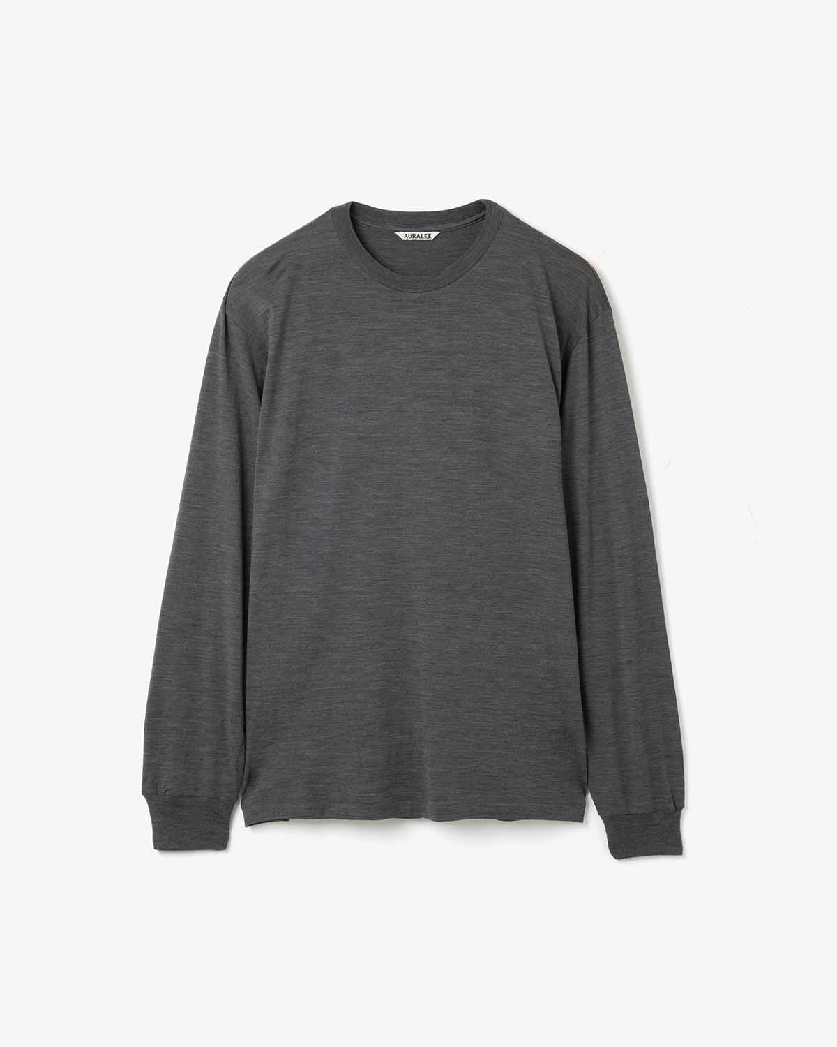 WOOL SOFT JERSEY L/S TEE