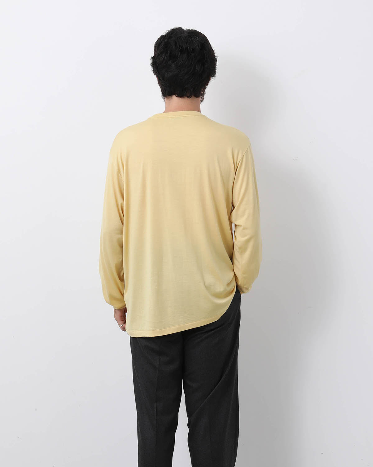 WOOL SOFT JERSEY L/S TEE