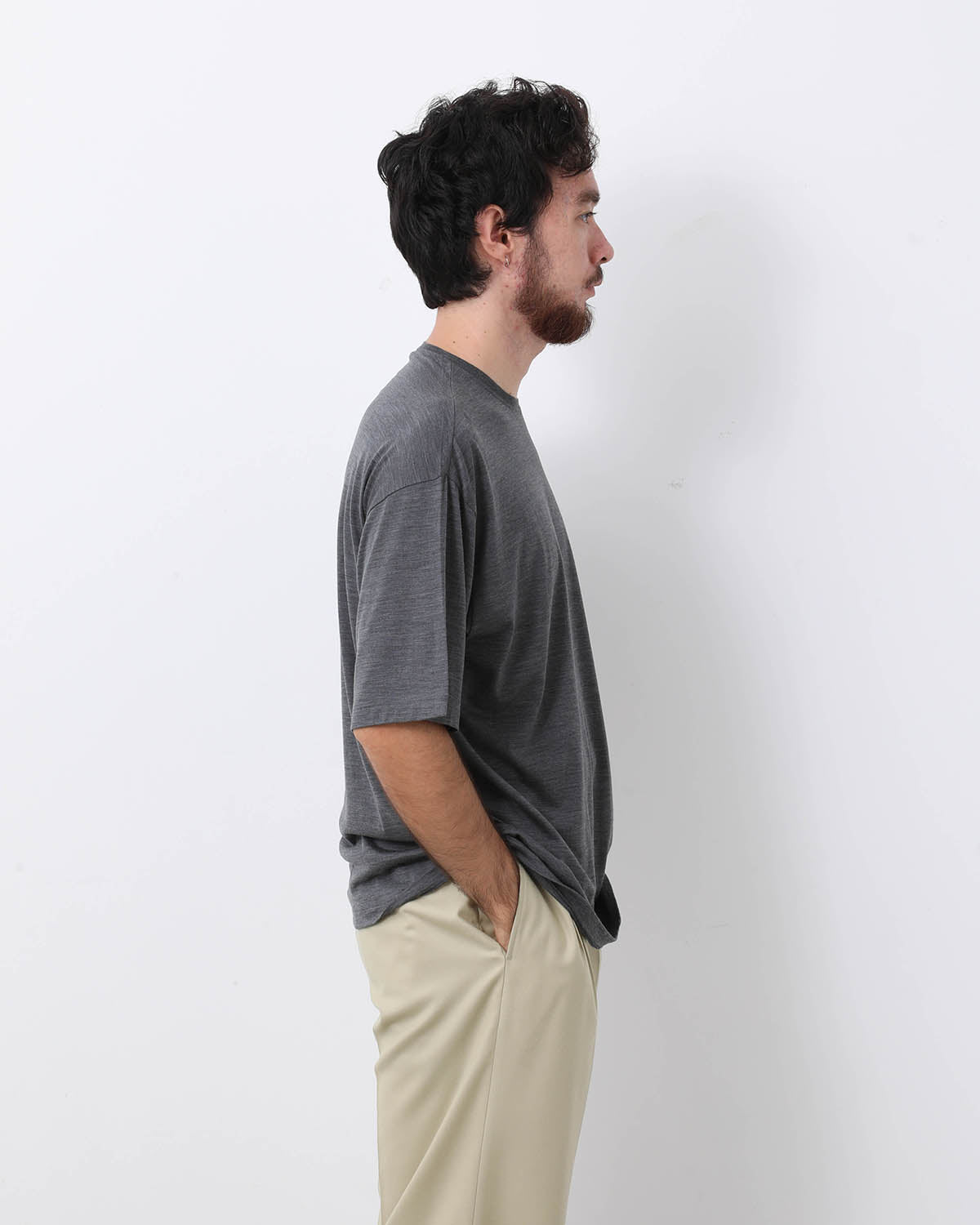 WOOL SOFT JERSEY TEE