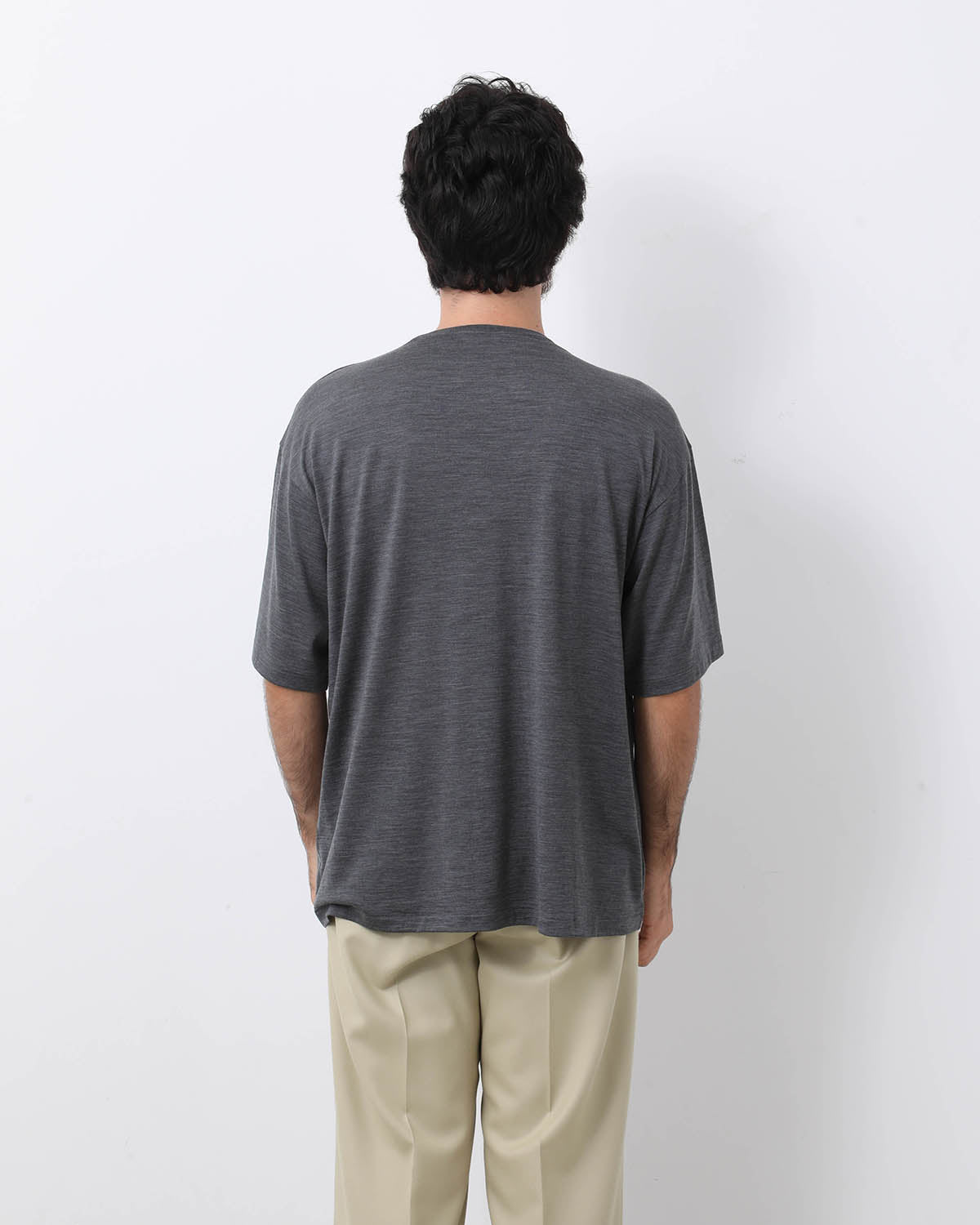 WOOL SOFT JERSEY TEE