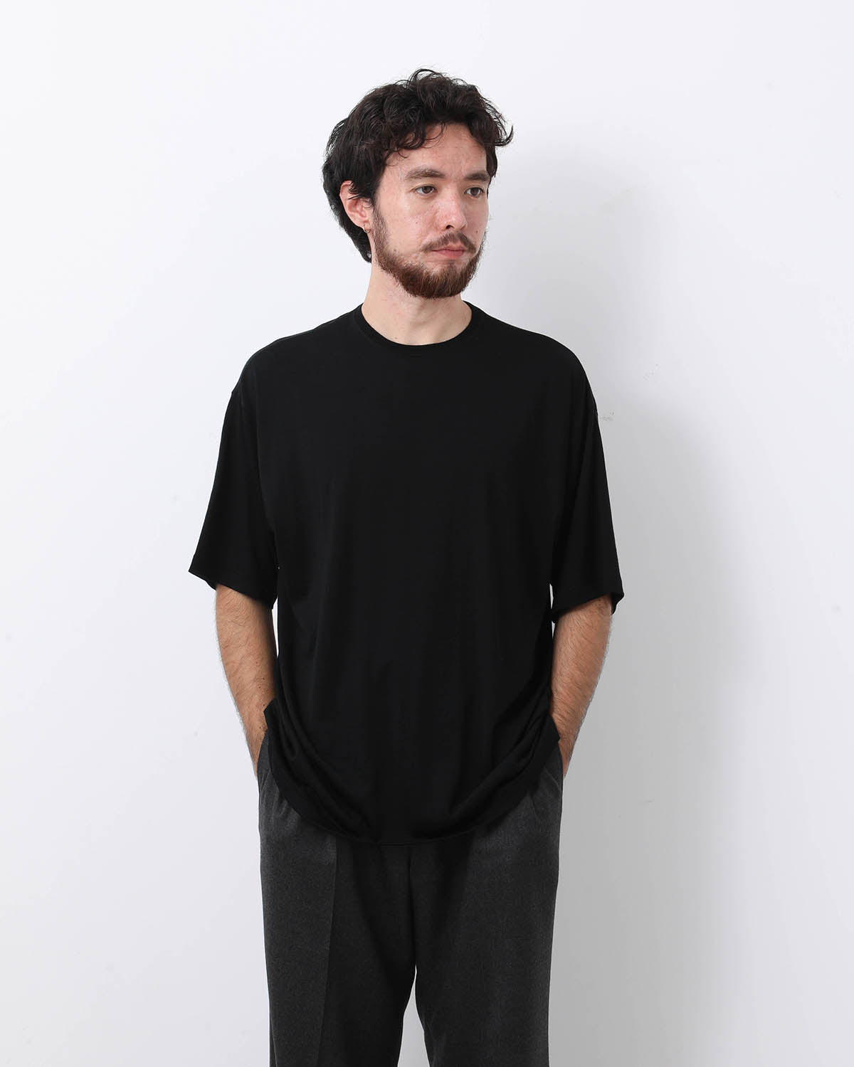 WOOL SOFT JERSEY TEE