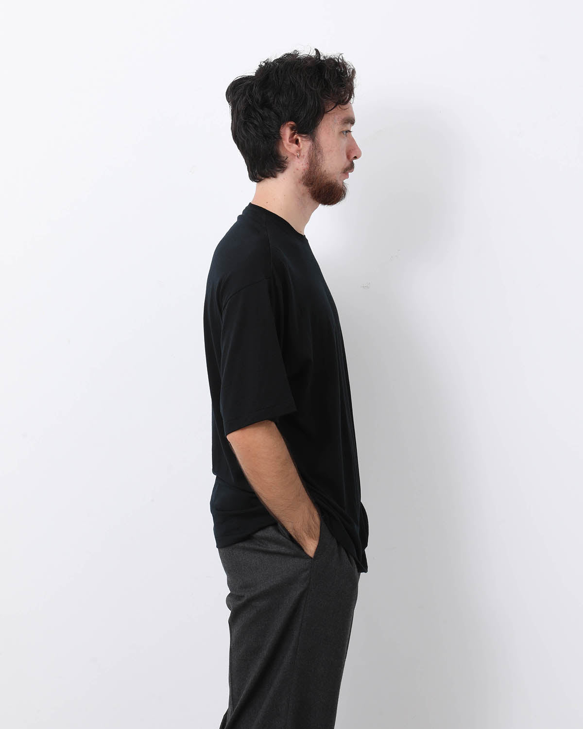 WOOL SOFT JERSEY TEE