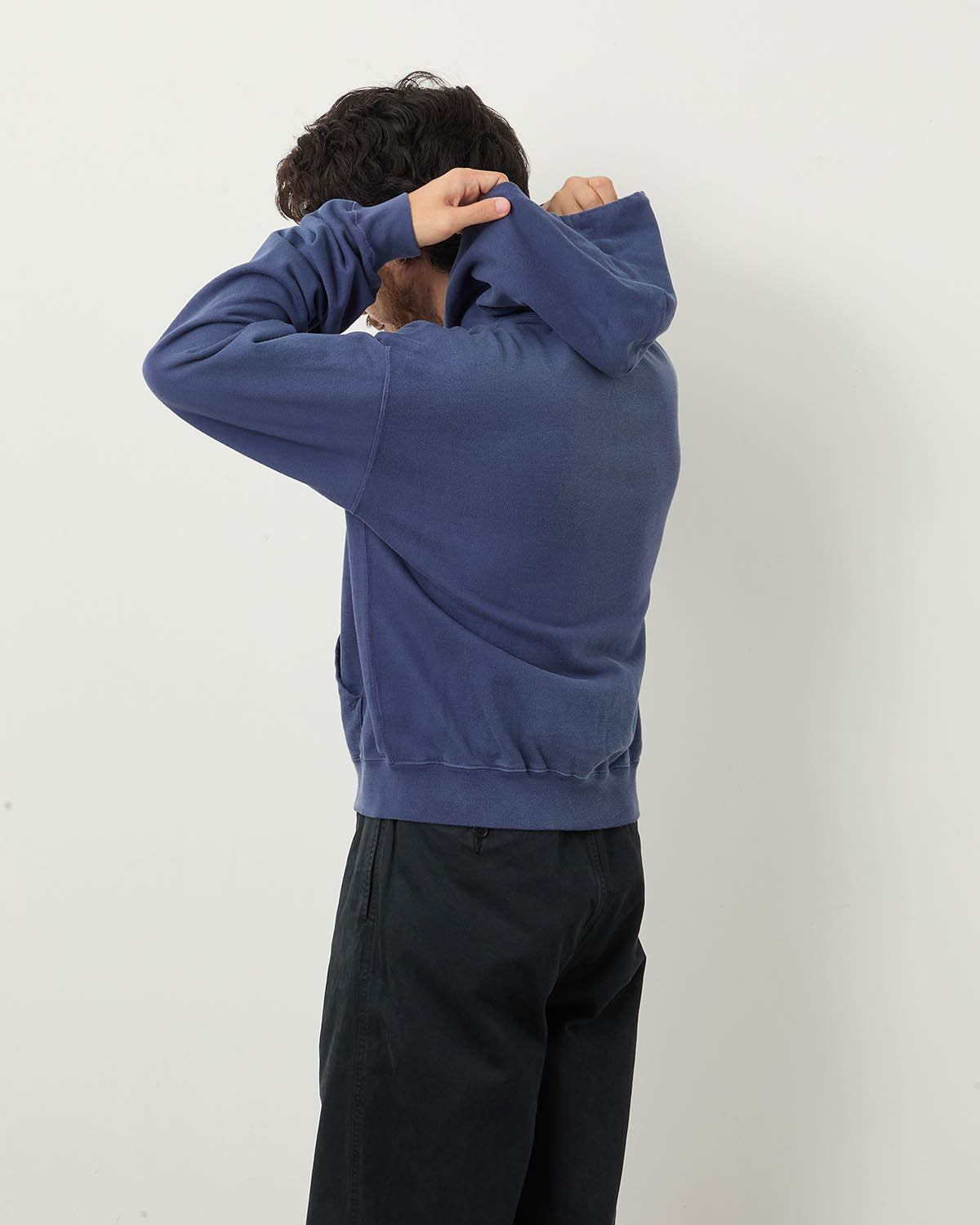 PRODUCT DYED PIMA LIGHT SWEAT ZIP PARKA