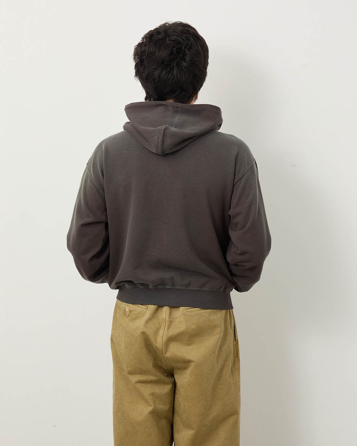 PRODUCT DYED PIMA LIGHT SWEAT ZIP PARKA