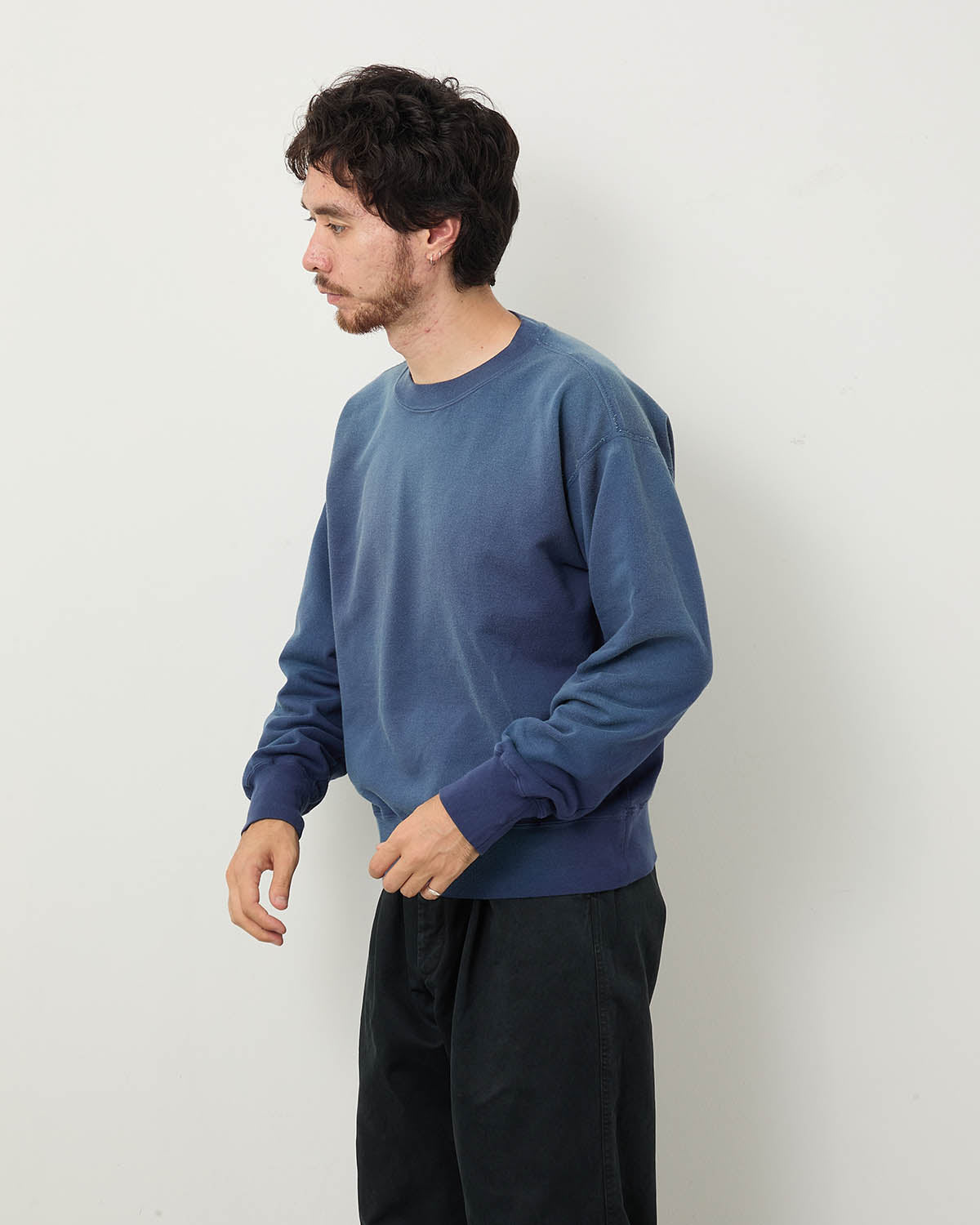 PRODUCT DYED PIMA LIGHT SWEAT P/O