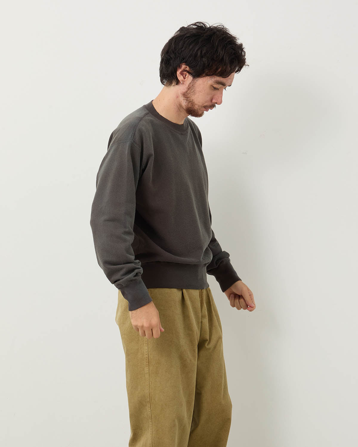 PRODUCT DYED PIMA LIGHT SWEAT P/O