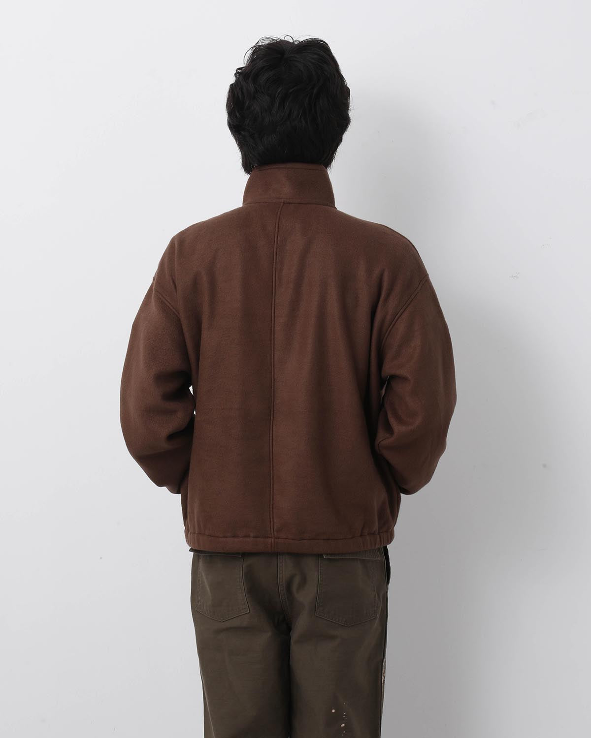 PURE SILK COMFORT FLEECE HALF ZIP P/O