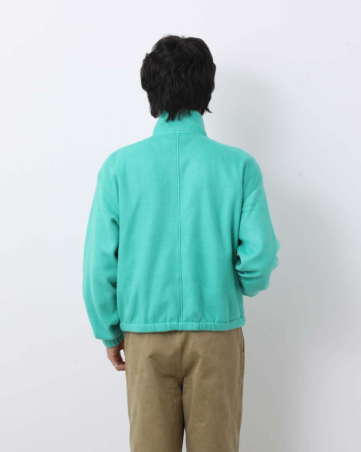 PURE SILK COMFORT FLEECE HALF ZIP P/O