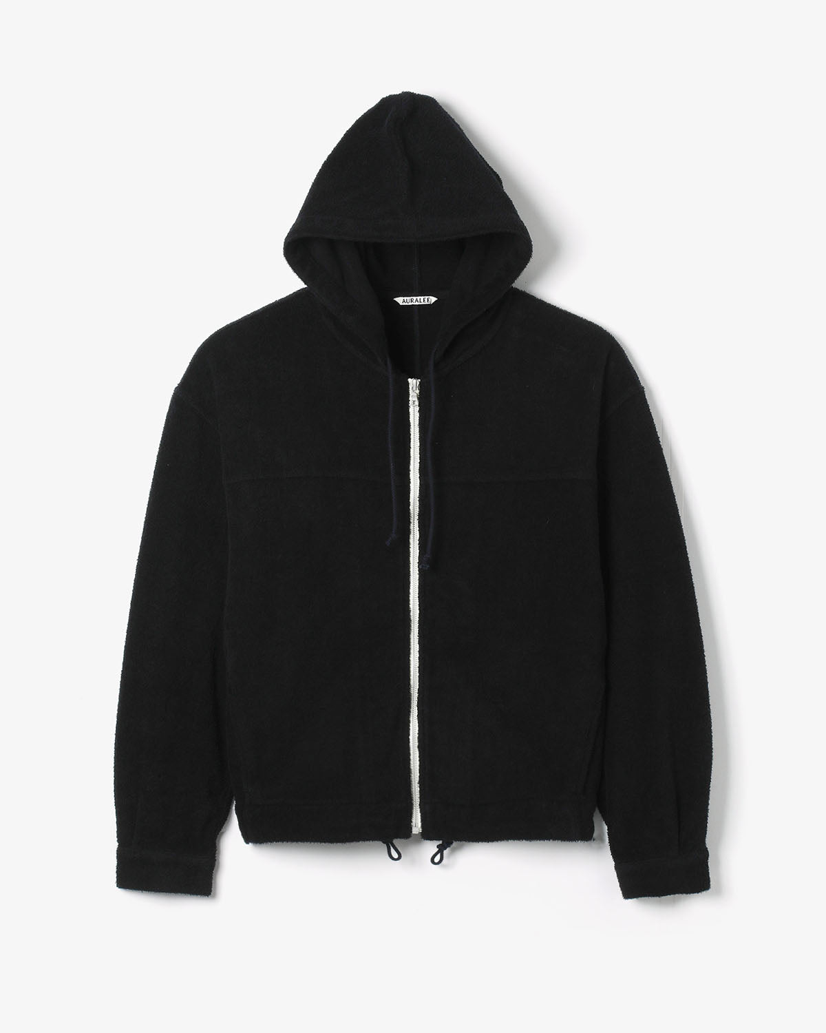 COTTON NYLON PILE ZIP PARKA