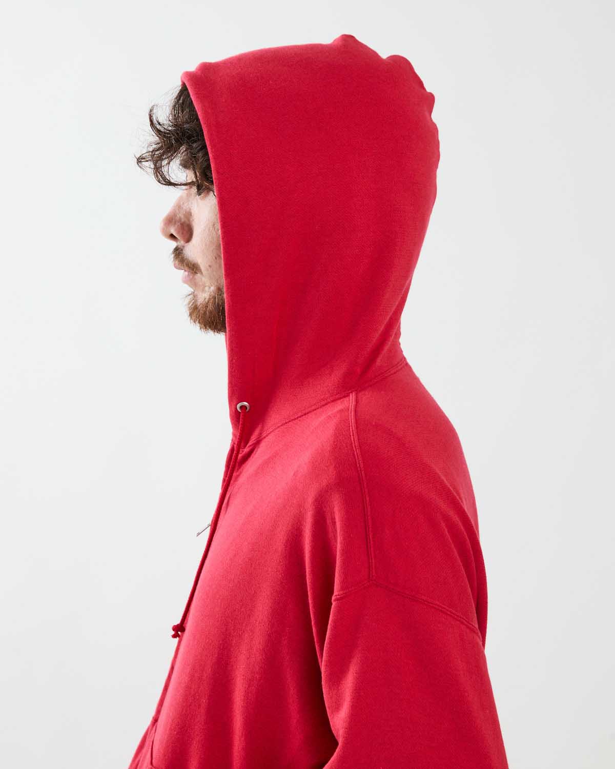 HIGH TWIST LIGHT SWEAT ZIP PARKA