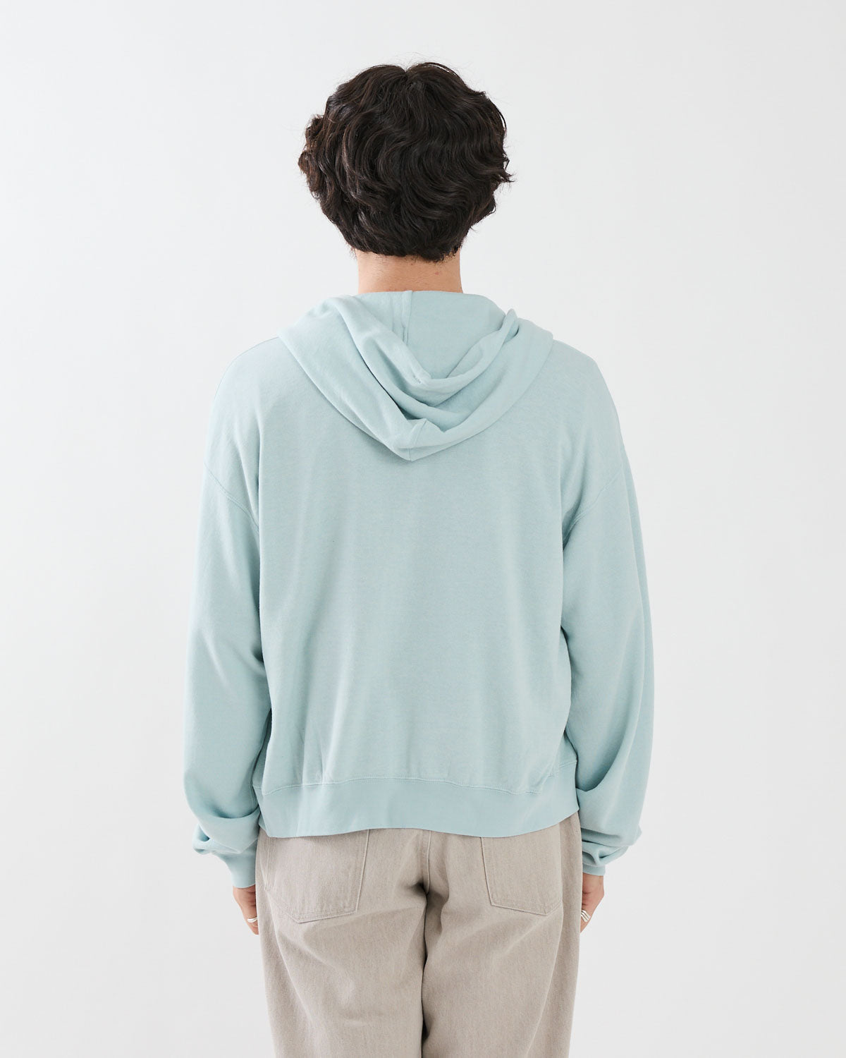 HIGH TWIST LIGHT SWEAT ZIP PARKA