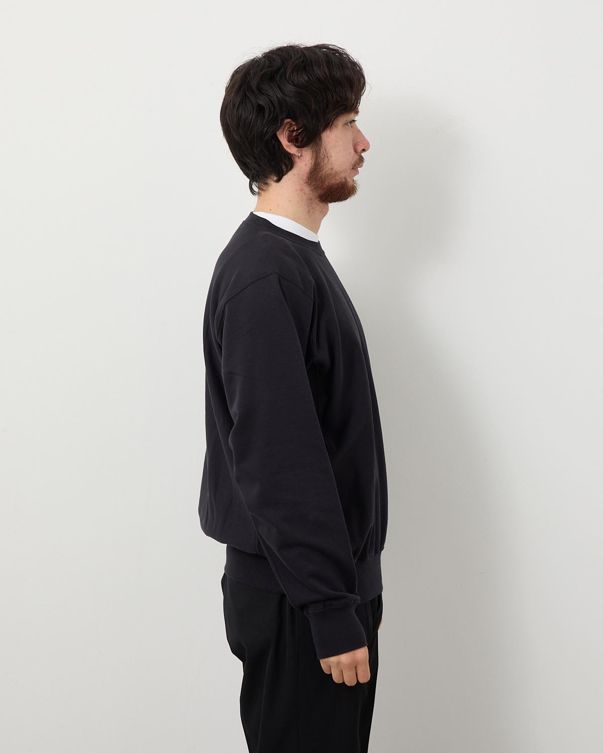 ELASTIC HIGH GAUGE SWEAT P/O