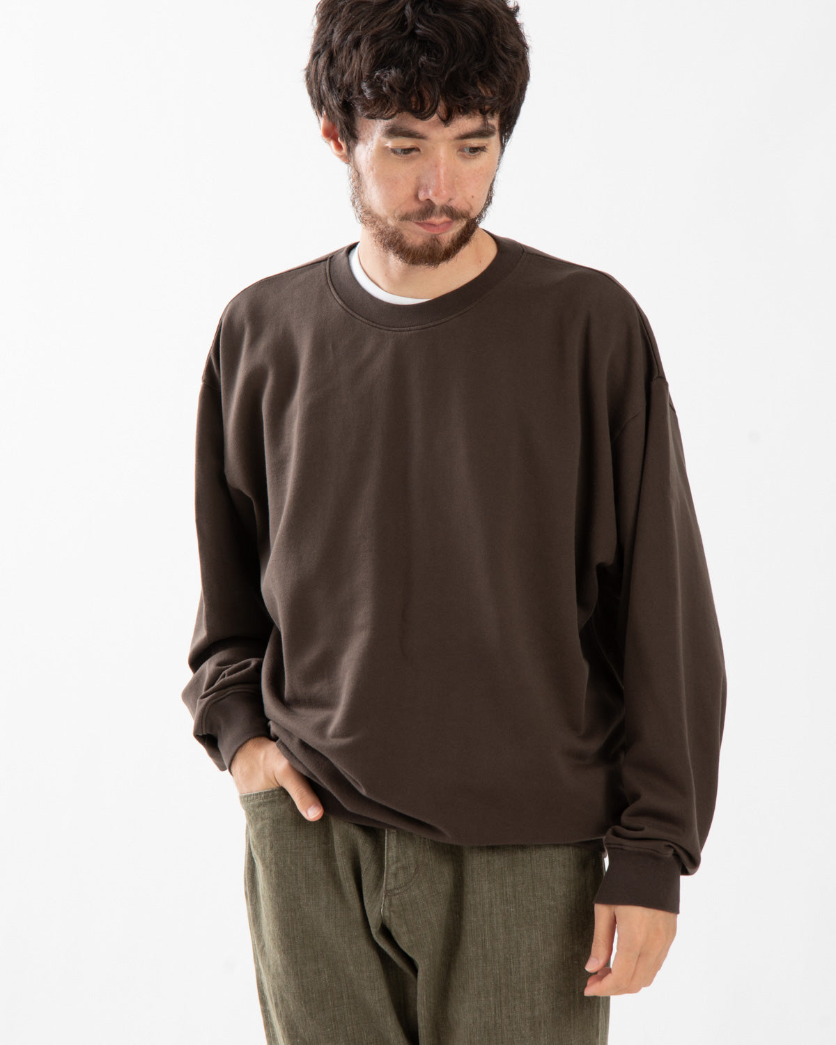 SUPER HIGH GAUGE SWEAT P/O